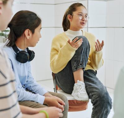 Kinderen in gesprek