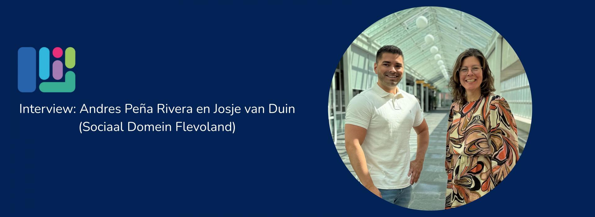 Foto van Andres en Josje