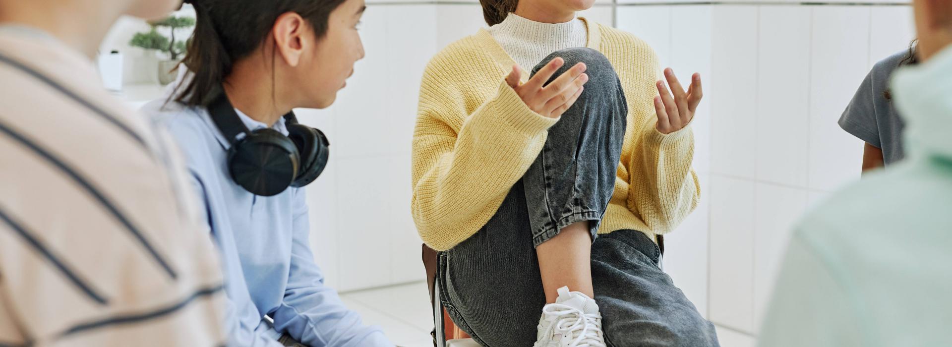 Kinderen in gesprek